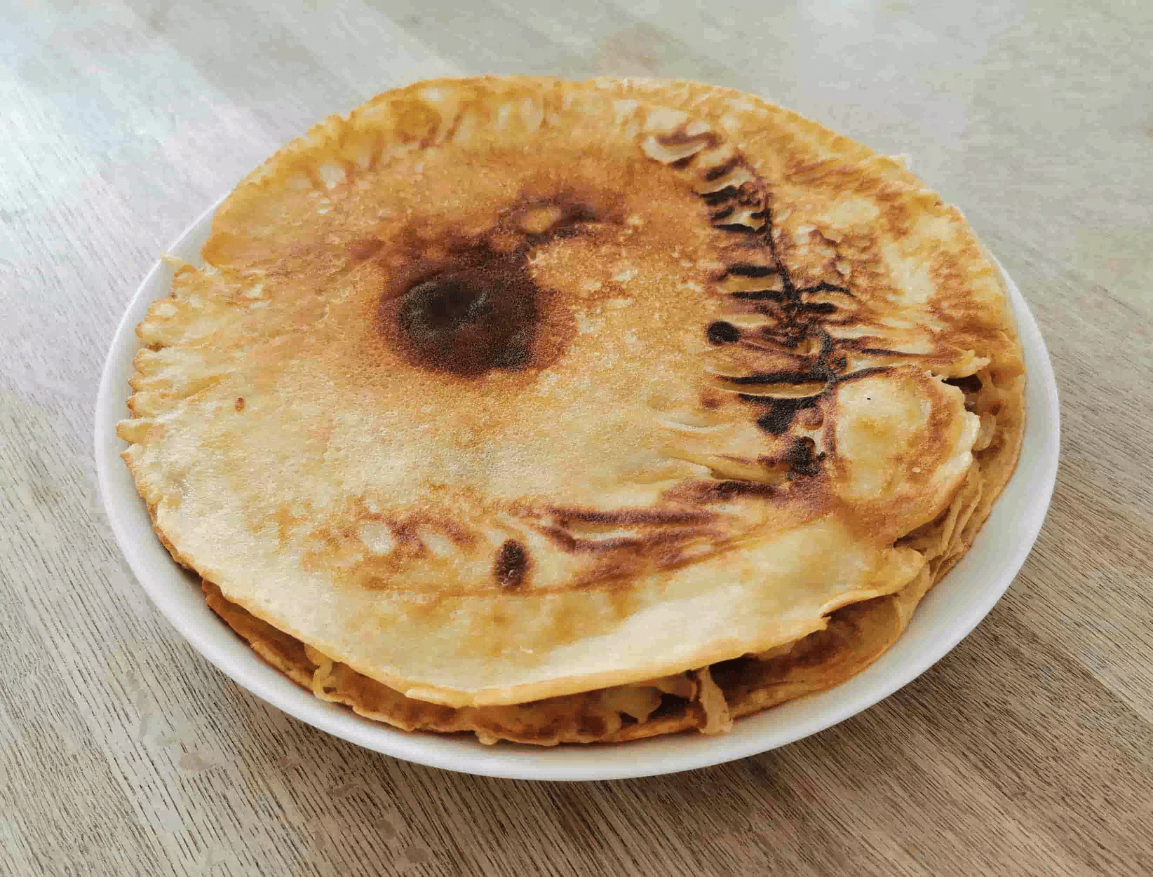 Traditional Scandinavian Sweet Danish Pancakes